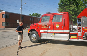 Bellevue Fire Department Cab Door