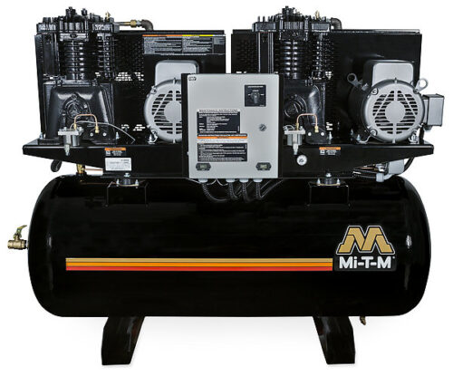M Series 120-Gallon Two Stage Electric Duplex - 7.5 HP