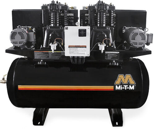 M Series 120-Gallon Two Stage Electric Duplex - 5.0 HP