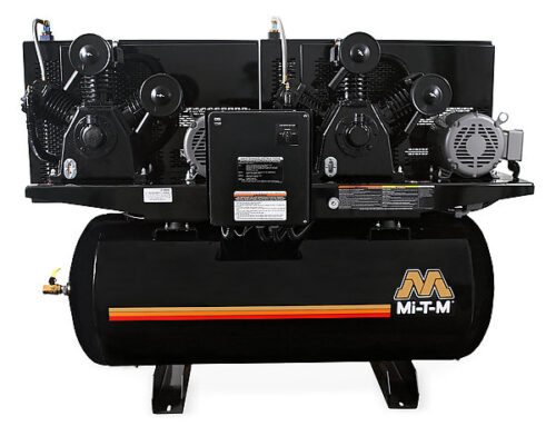 120-Gallon Two Stage Electric Duplex Series - 10.0 HP