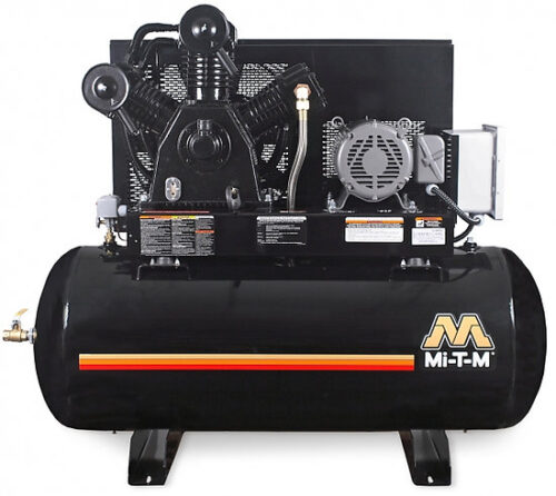M Series 120-Gallon Two Stage Electric Simplex Horizontal Series - 15.0 HP