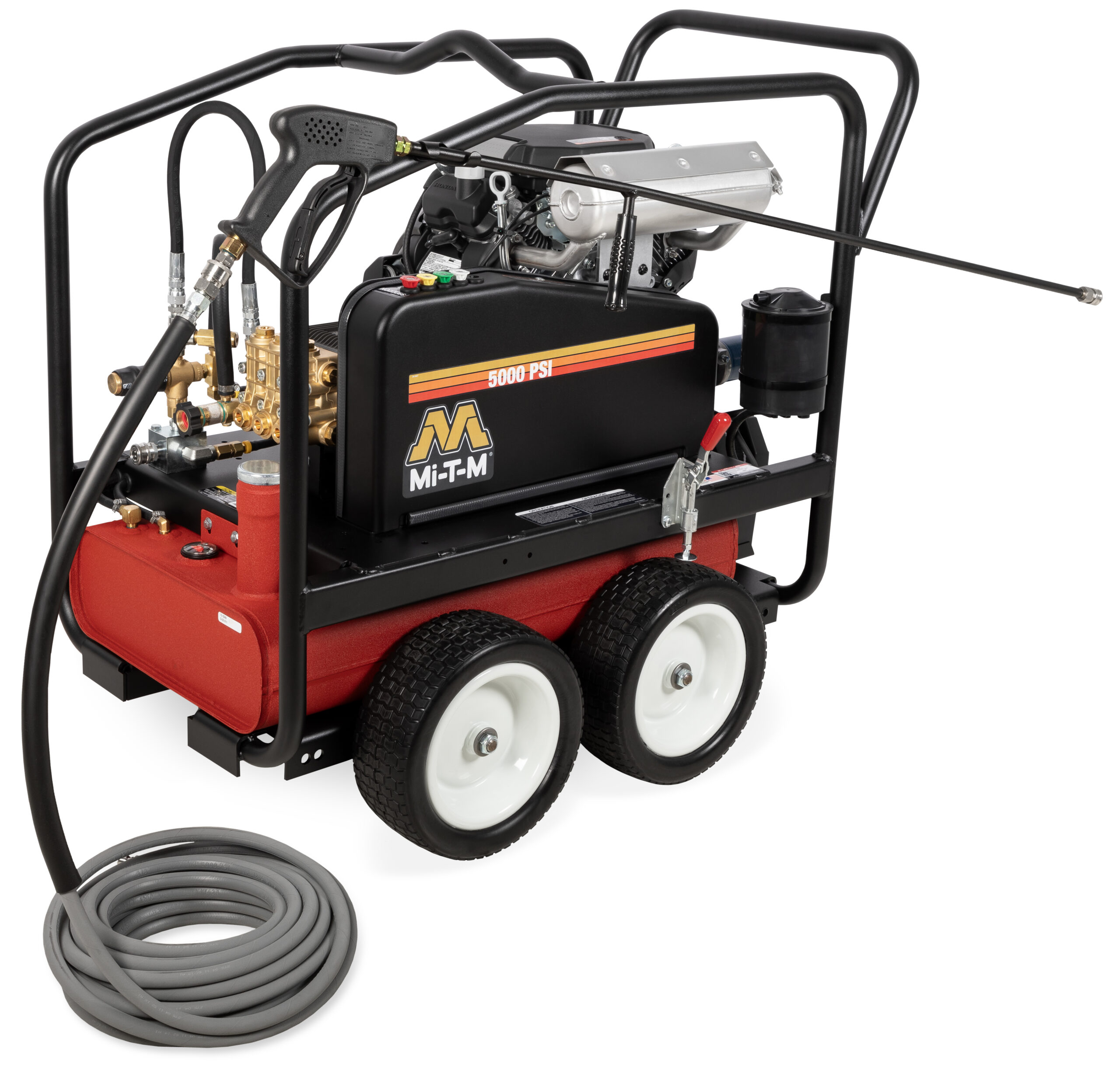 Premium Series Portable with Roll Cage Gasoline Belt Drive