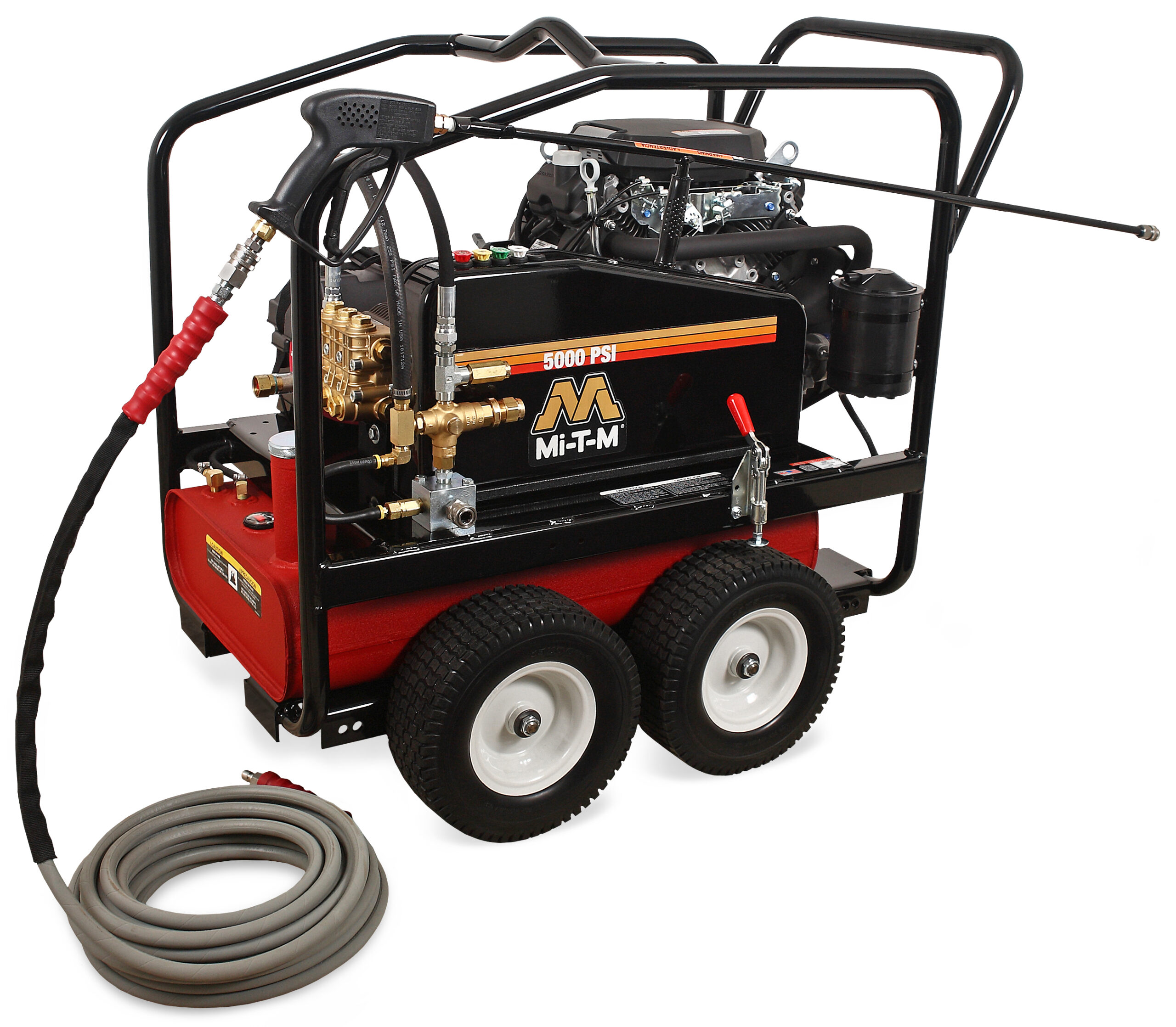 Premium Series Portable with Roll Cage Gasoline Belt Drive